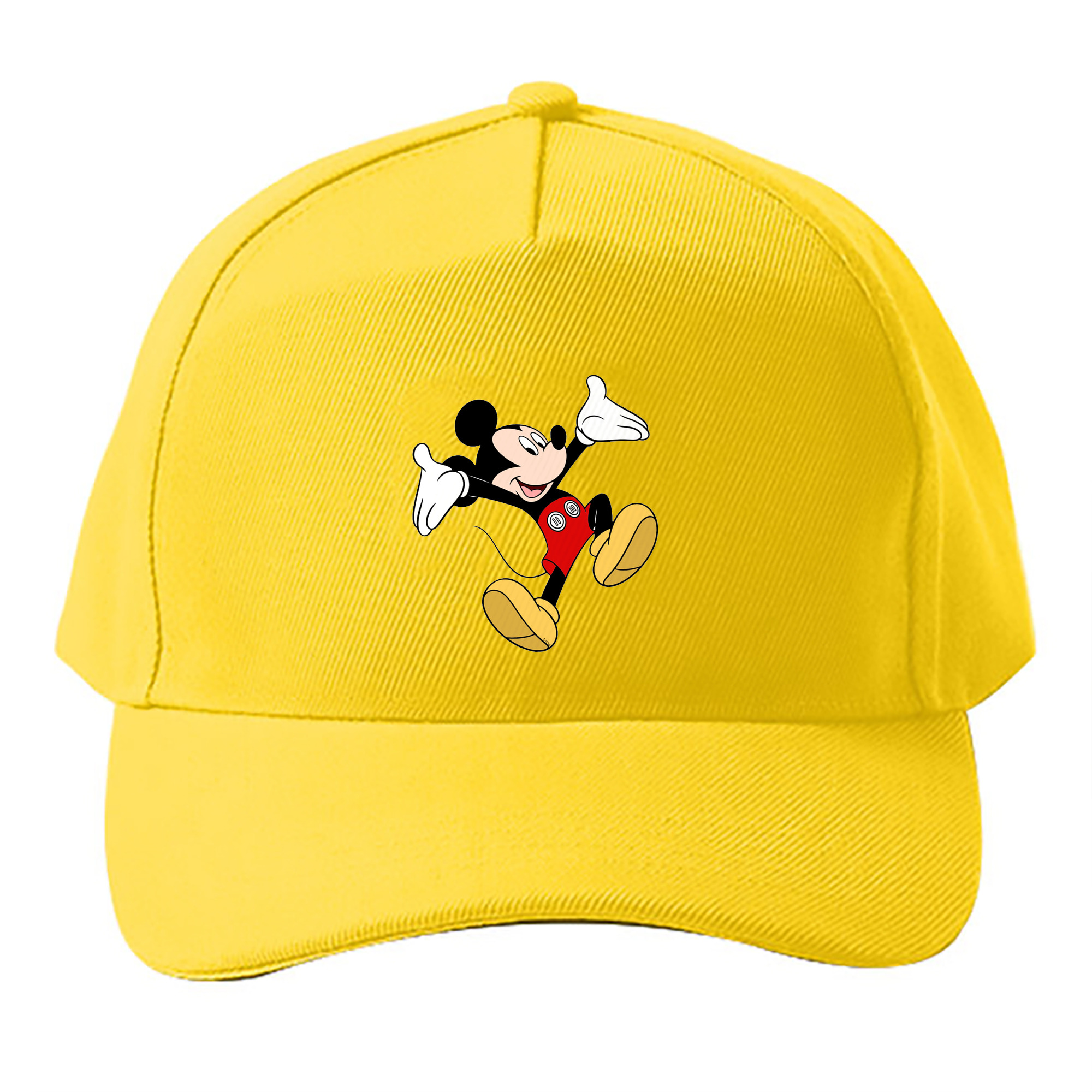 （画像用） ミッキーマウス Mickey Mouse ベースボールキャップ 綿100％ 男女兼用 帽子 スポーツ